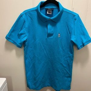 Psycho Bunny aqua polo